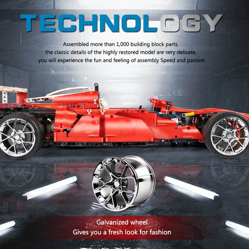 Yeshin 0011 техника Супер гоночный автомобиль гонщик F1 спортивные автомобили