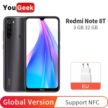 

Global Version Xiaomi Redmi Note 8T 3GB 32GB NFC Smartphone 48MP Four Rear Camera Snapdragon 665 Octa Core 18W Fast Charger