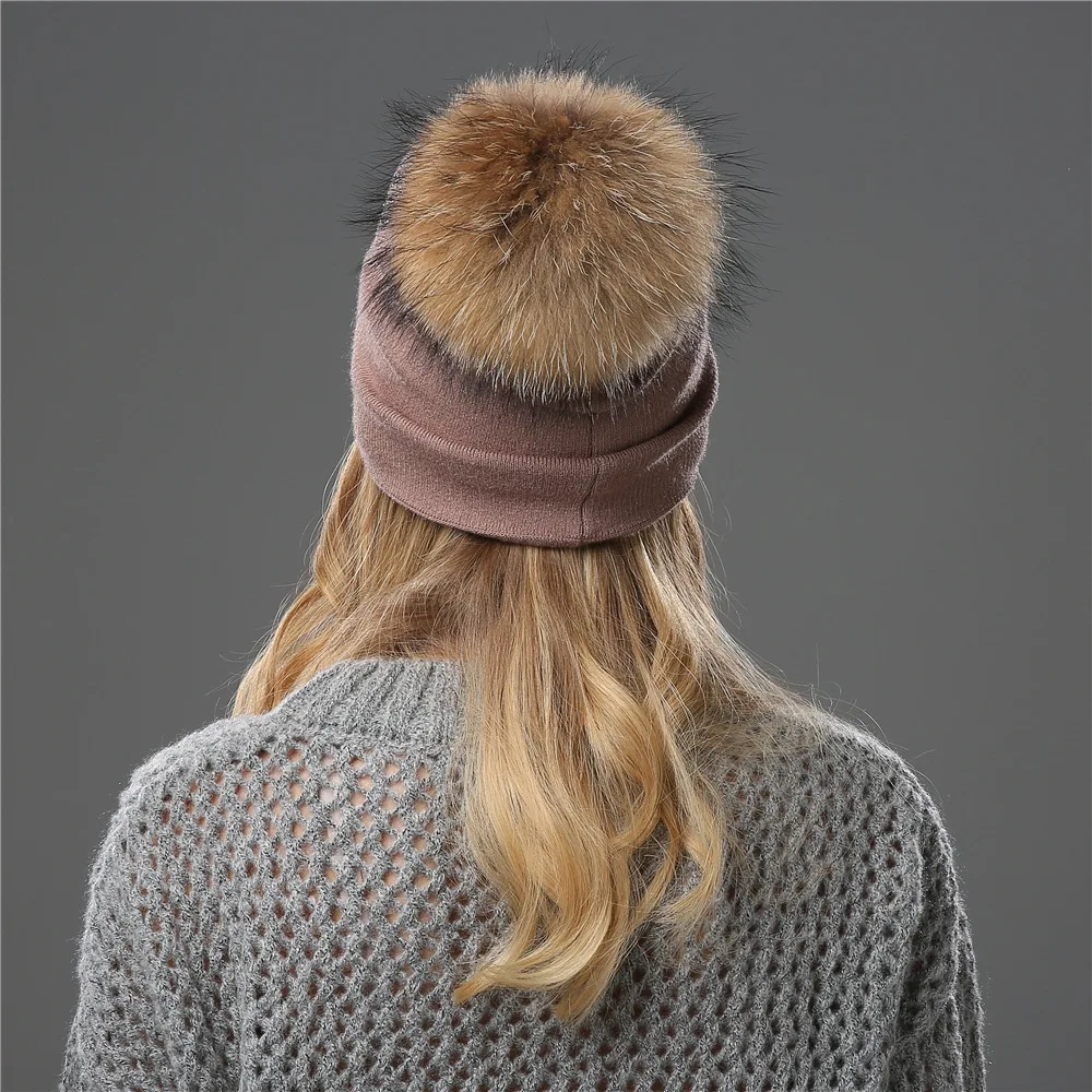women winter hats women beanie autumn women Winter hat woman bean hat wool stick drill Female scorpion hair ball