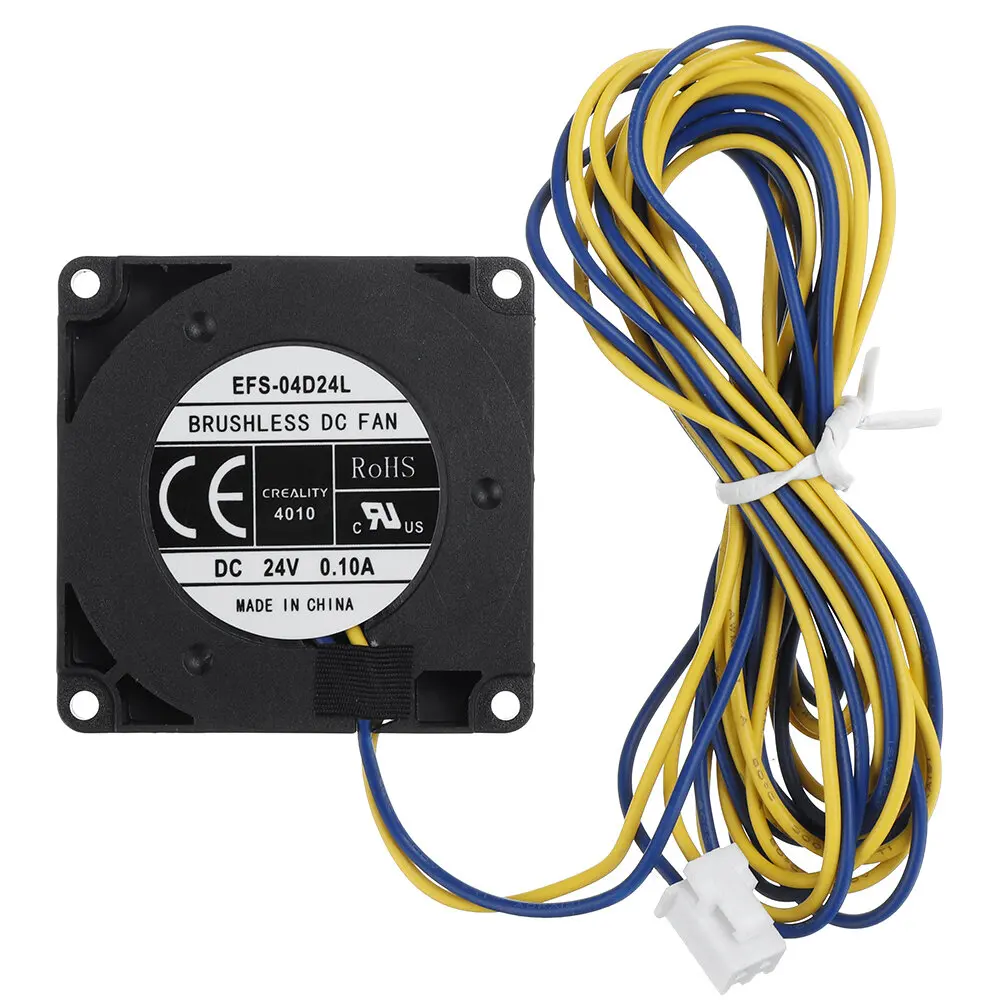 

Вентилятор охлаждения Creality 3D Ender-3 4010, 24 В, 2,5 об/мин, для 3D принтера Ender-3pro, Ender-3, V2, Ender-5, Ender-6
