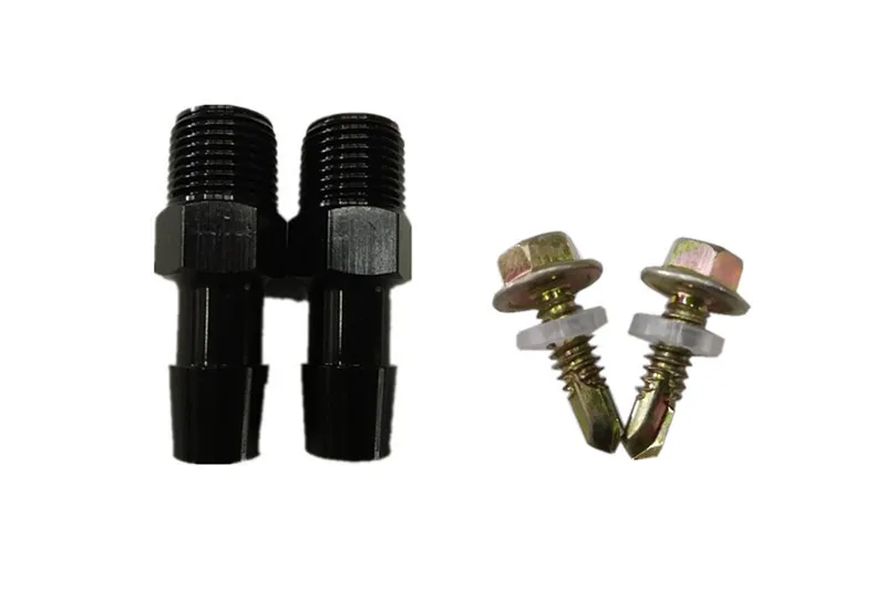 Автомобильный универсальный модифицированный двухдырочный Воздухопроницаемый двигатель масленка для переработки отработанного газа бутылка для переработки отработанного масла стиль алюминий отработанное масло Recy