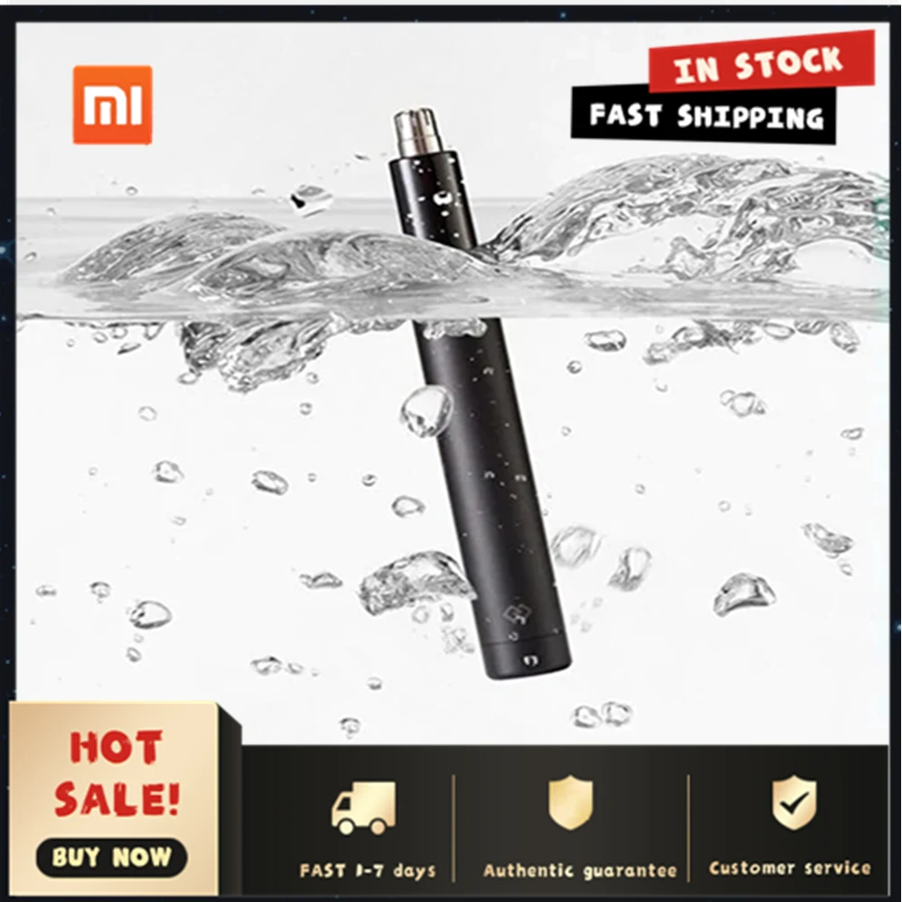 Xiaomi mijia Электрический мини триммер для волос HN1 Портативный ушной нос Бритва