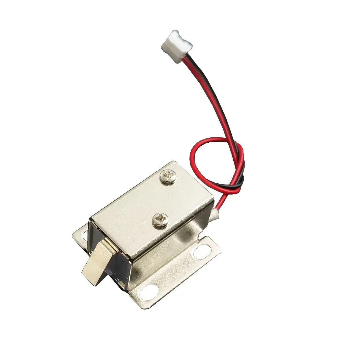 Cerrojo eléctrico para puerta de casillero, Mini cerrojo de 12V, 0.4A, para cajón, tamaño pequeño, 27mm X 15mm