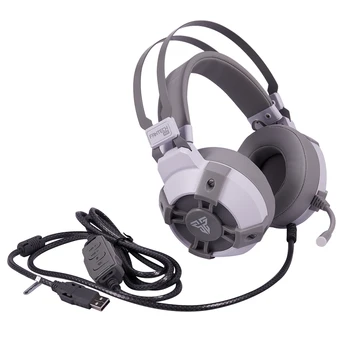 

Fantech HG11 Professional Gaming Headphones Virtual 7.1 Channel Surround Bass Stereo Gaming Headset Microphone RGB USB Earphone(