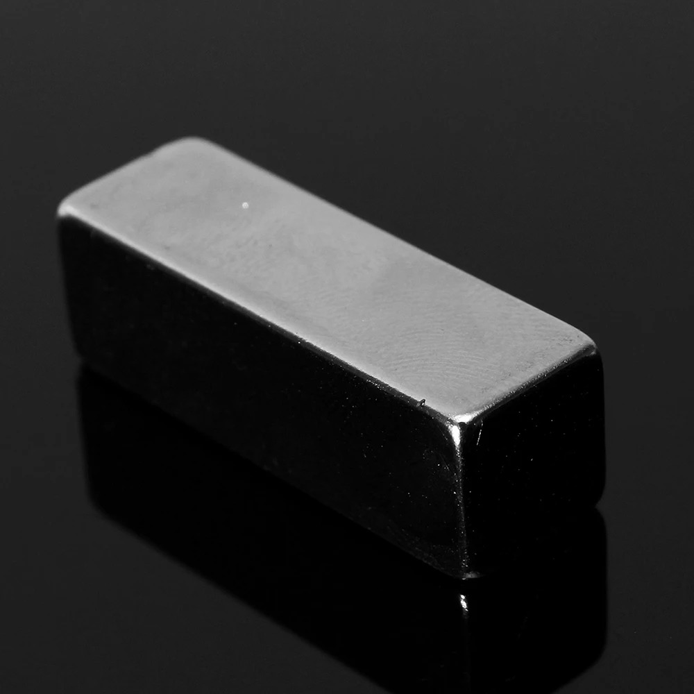 2pcs N50 30x10x10mm Strong Magnety Blocks Rare Earth Neodymium Magnety for DIY Craft Scientific and Office Multi-use