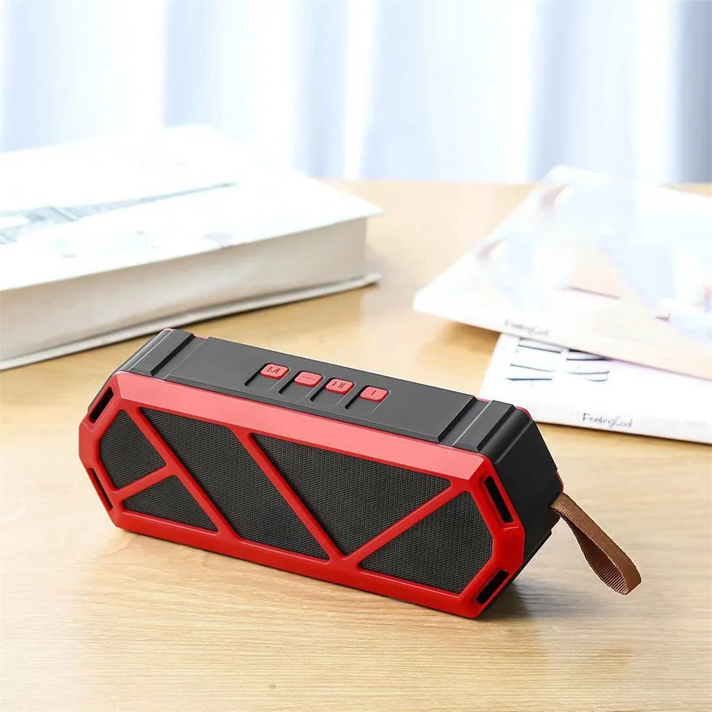 Портативный Bluetooth динамик беспроводной мини-динамик усилитель стерео сабвуфер динамик fm-радио для смартфонов планшетный ПК#1213g35