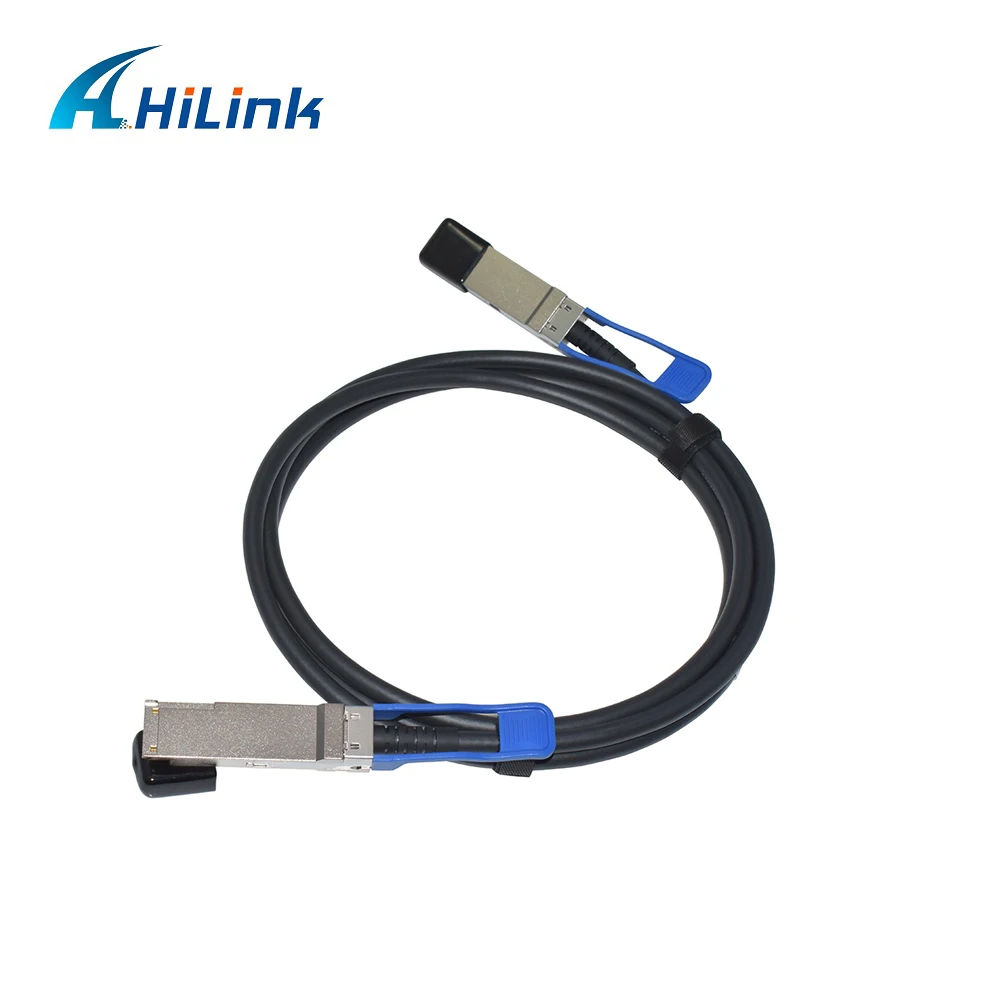 Hilink 100G прямой прикрепить Пассивный кабель QSFP28 к QSFP28 медный кабель 2 м