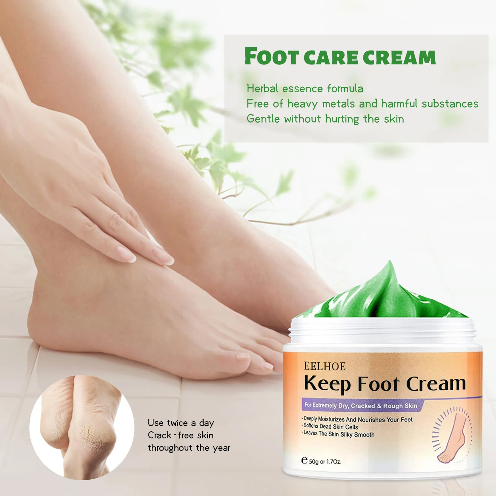 Foot Cream Moisturizing Foot Care Oil 