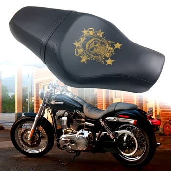 

Motorcycle Seat Cushion Driver Passenger 2up Rear Saddle Tour Seat For Harley Sportster XL883 XL1200 Iron Motorcycle Accessories