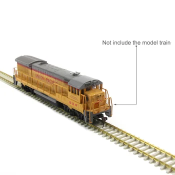 5pcs Model Trains HO Scale 1:87 Flexible Track 50cm Brass Flex Railtrack HP17HO