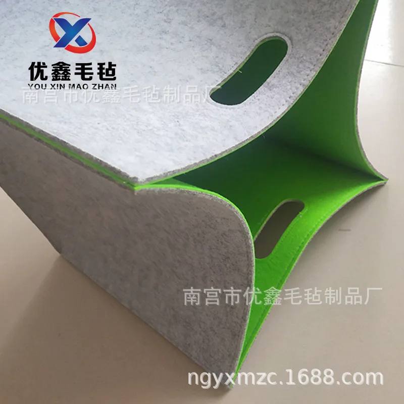 Creative Felt Storage Basket Foldable Felt Storage Basket Felt Foldable Storage Basket