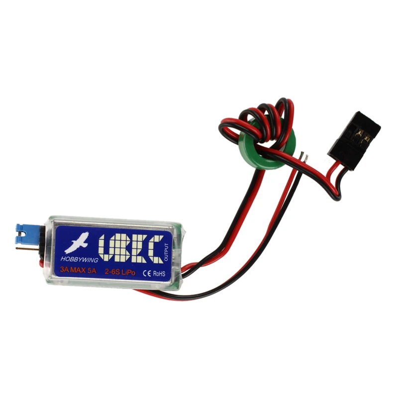 Hobbywing 3A UBEC w/RF шумоподавление RC Выход BEC режим переключения для Lipo