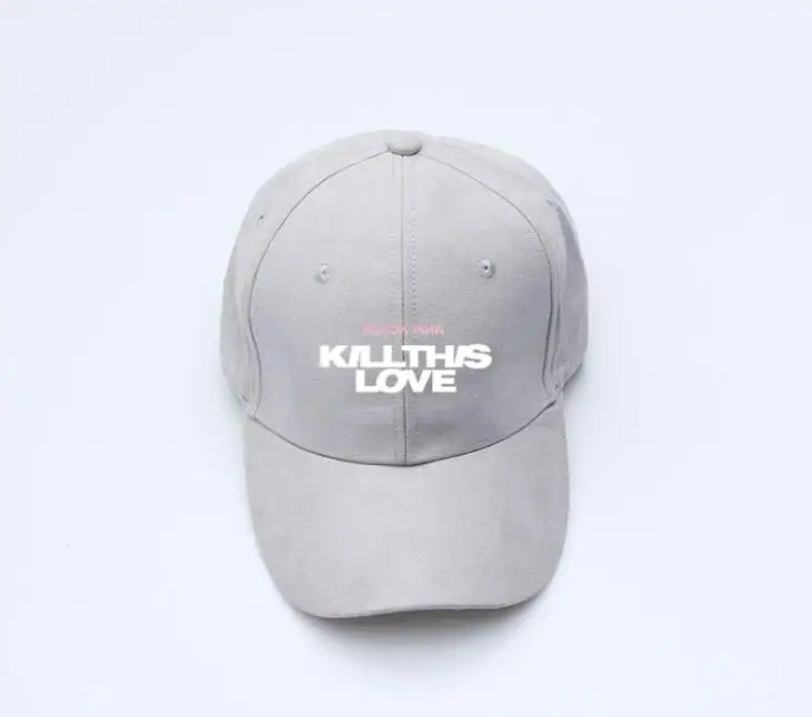 Kpop blackpink kill this love кепки с принтом модная унисекс k-pop модная Регулируемая замшевая ткань casquette
