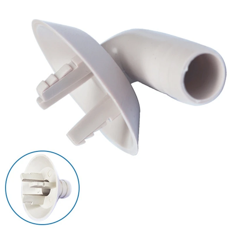Air conditioner drain hose connector For air conditioner system drain hose connector Elbow 26mm/1.02in Three-jaw drain hose nozzle No leaking High tightness