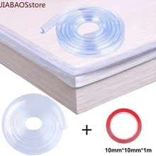 Bande de Protection Anti buée pour bébé, Protection d'angle de meuble de Table en PVC Transparent avec ruban adhésif 