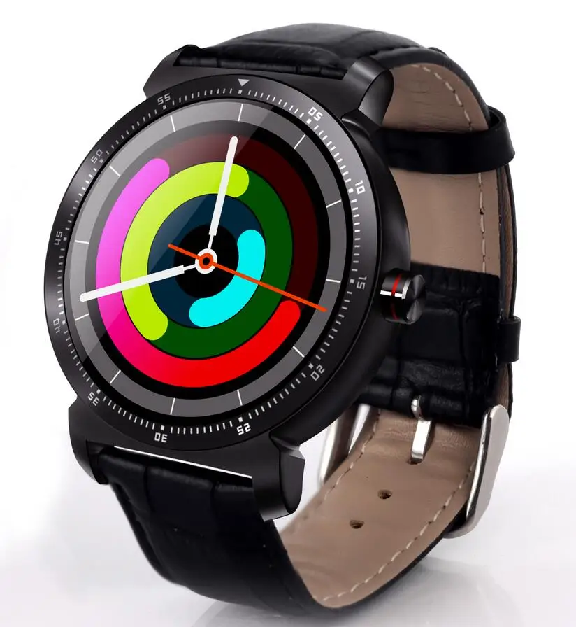 Смарт-часы Diggro DX01, Bluetooth, монитор сердечного ритма, шагомер, малоподвижный, напоминание, монитор сна, умные часы для системы Android IOS - Цвет: Leather Black