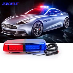 Red LED Car Truck Flashing Firemen Automobile Strobe Warning Light Ambulance Emergency Traffic Lightbar Safe Alarm Flasher Lamp