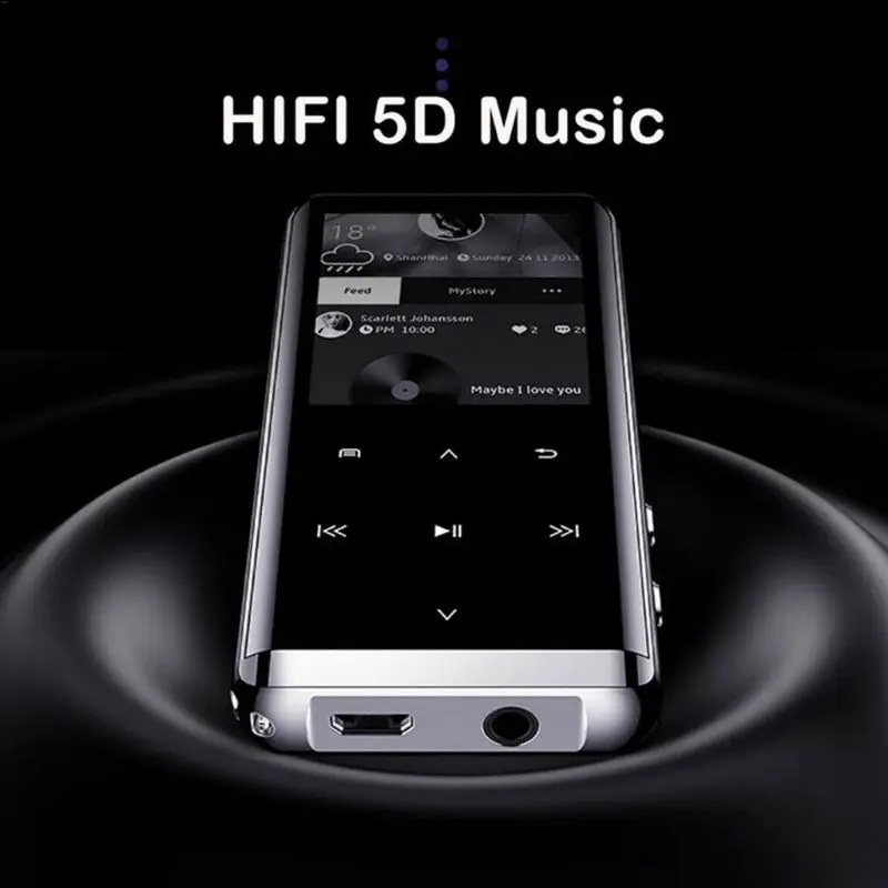 MP5 плеер Bluetooth MP3 Мини MP4 без потерь HIFI 5D сенсорный экран портативный MP5 Walkman музыкальный плеер дропшиппинг