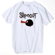 Slipknot Pingu футболки мужские с коротким рукавом хип-хоп рок футболка Панк футболка Slipknot Pentagrama wo мужские летние топы и блузки