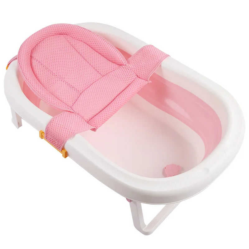 

Baby bath net ,baby bath mat with net , newborn non - slip T bracket, baby washing net, protectible net for baby