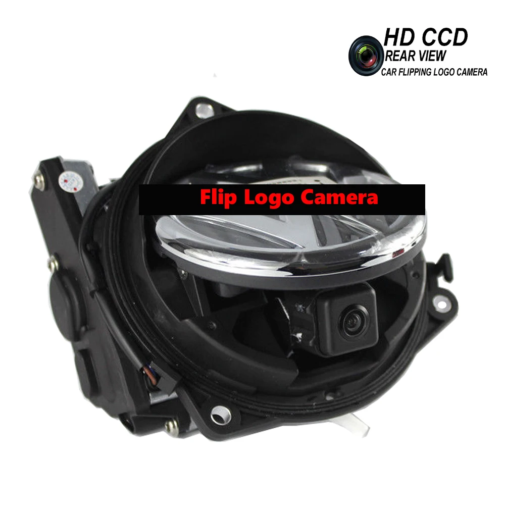 Car Flip Logo Reverse Camera for Volkswagen VW