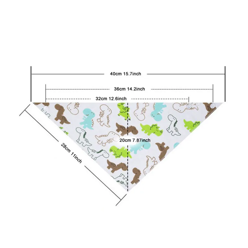Реверсивные хлопковые нагрудники для домашних животных банданы аксессуары для кормления ткань для новорожденных собак кошек щенков слюнявчик полотенце шарф для маленьких мальчиков и девочек нагрудник
