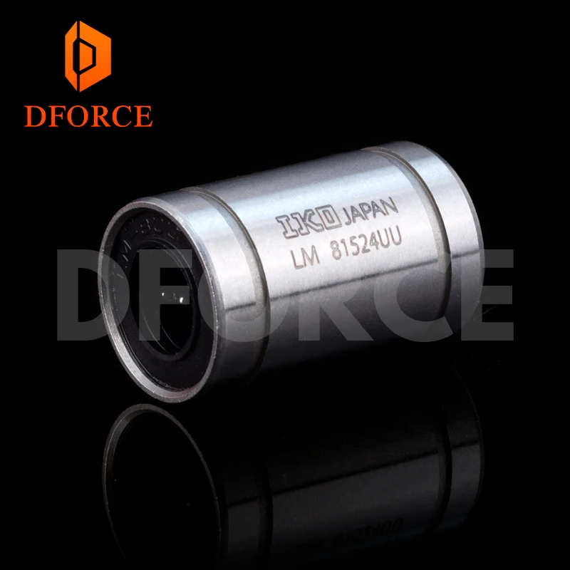 DFORCE подлинный IKO LM8UU длинный стержень вал 8x15x24 мм 3d принтер линейный подшипник для