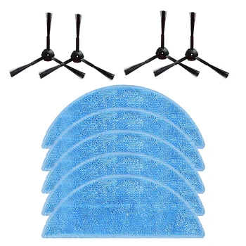 

Side Brushes Mop Cloths Set For Ilife V7s Plus V7 Vacuum Cleaner Accessories Remove Dirt Dust And Debris
