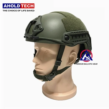 

Aholdtech Genuine ISO NIJ IIIA Lightweight FAST High Cut Style Bulletproof Ballistic Helmet For Army Combat Police Airsoft