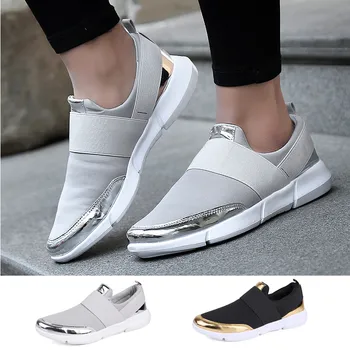 

New Fashion Women's Casual Shoes Full Breathable Light Walking Shoes Shock Non-Slip Shoes