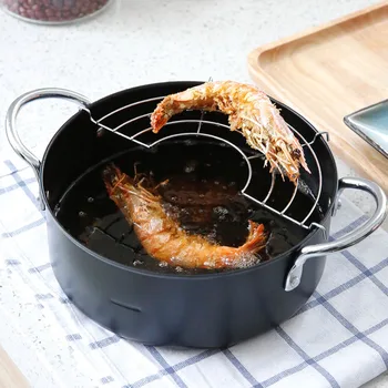 

Kitchenware fryer multi-function household cooking tools iron pan induction cooker open fire universal