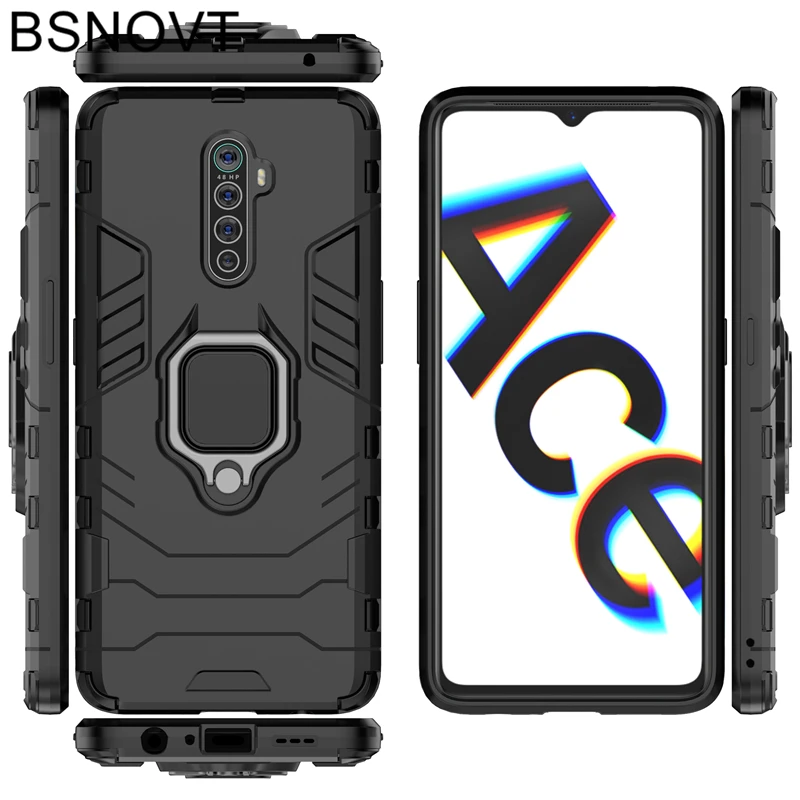 For OPPO Realme X2 Pro Case Cover Magnetic Armor Finger Ring Anti knock Case For OPPO 1 For OPPO Realme X2 Pro Case Cover Magnetic Armor Finger Ring Anti knock Case For OPPO 4