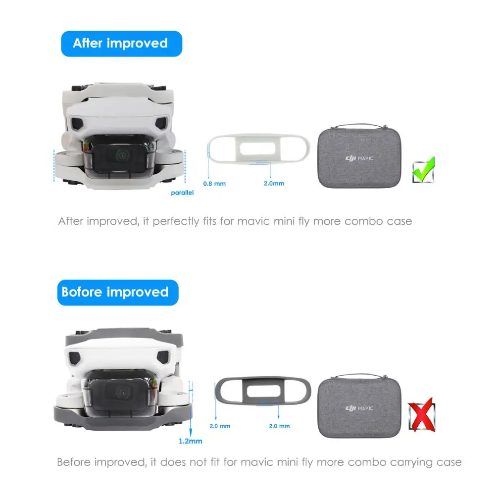Upgraded DJI Mini SE/Mavic Mini 2 Silicone Propeller Holder Fixed Stabilizers Protective DJI Mavic Drone Accessories drone accessories propeller holder