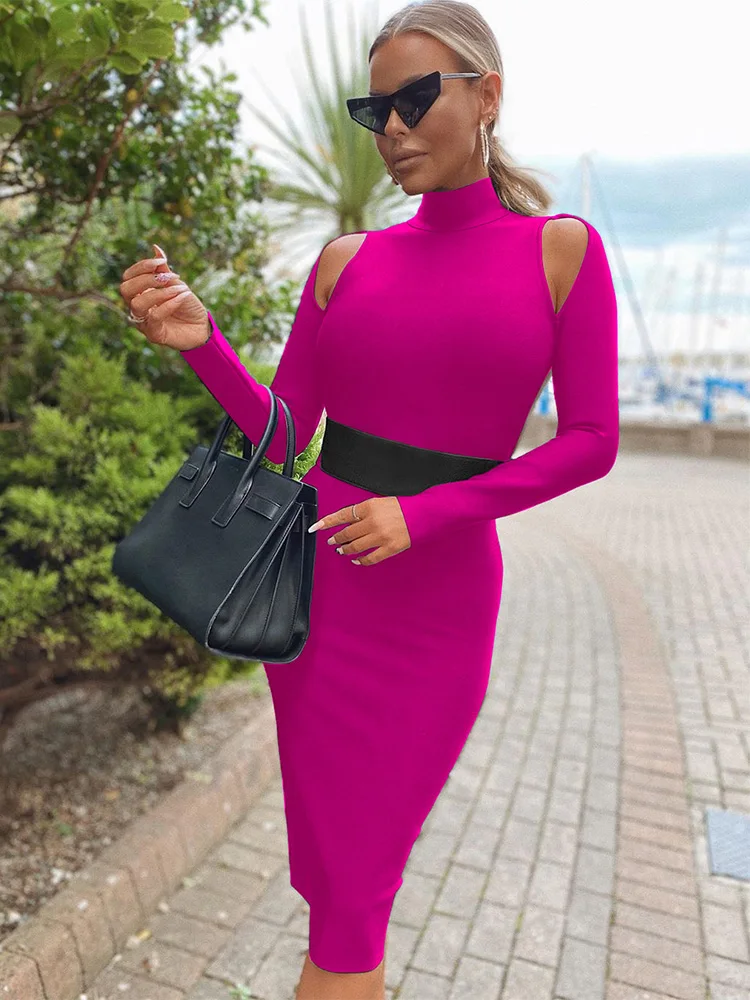 winter hot dress