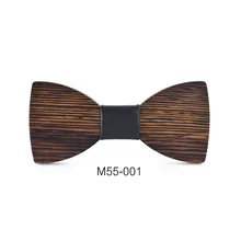 

Fashion Men's Shirt Wooden Bowtie Novelty Handmade Neckwear Business Butterfly Wedding Gentleman Bowtie Accessory