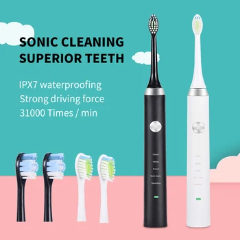 

Electric Toothbrush Brosse A Dent Electrique Quality Smart Chip Head Replaceable Teeth Brush Tooth Spazzolino Elettrico 51618