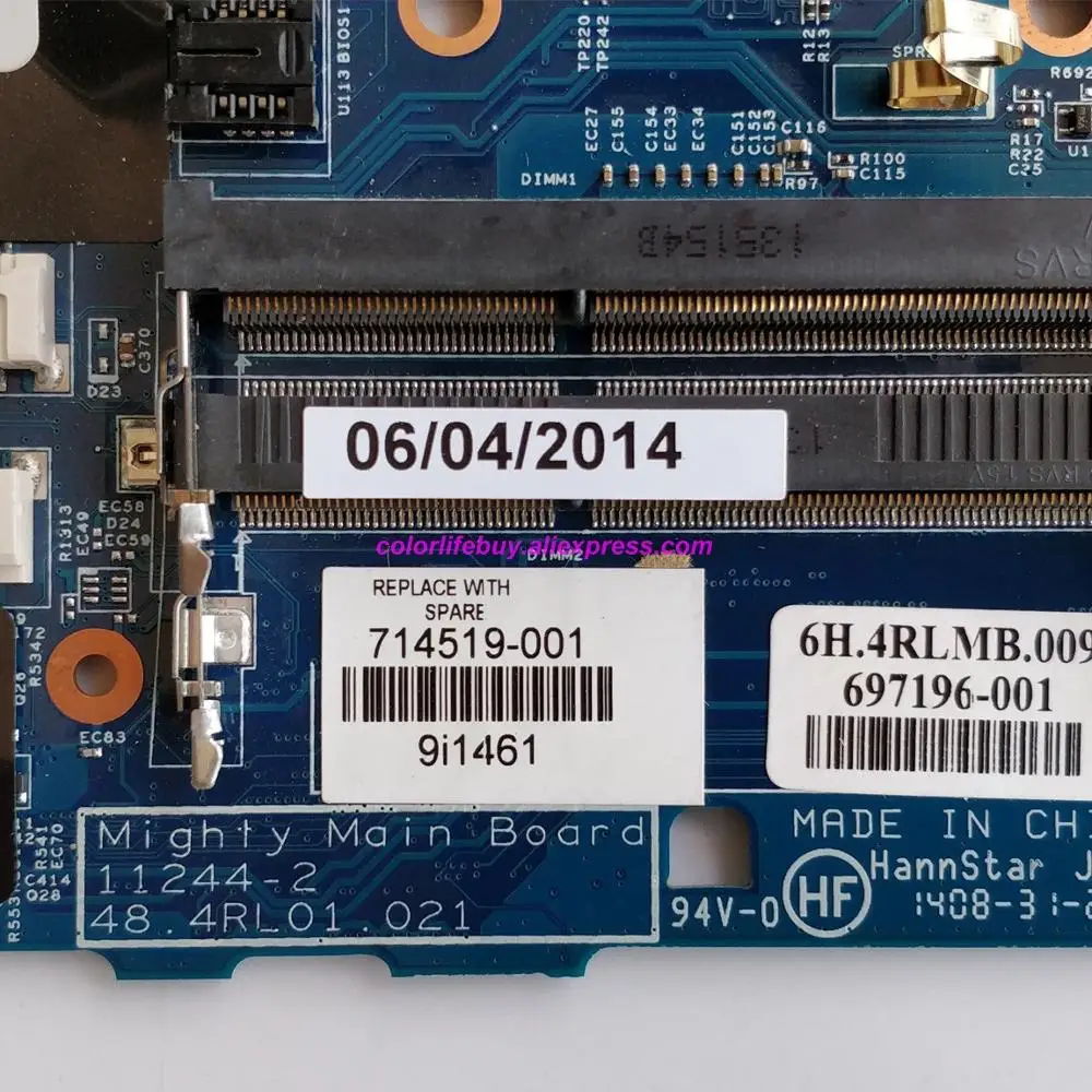 Genuine 001 501 001 W I5 3437u Cpu Slj8a Laptop Motherboard For Hp Elitebook 2170p Notebook Pc Laptop Motherboard Aliexpress
