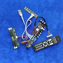 

LCD display drive board Signal DVB USB VGA AV HDMI-compatible For LM190E05/LM190E08/HT190E01 4CCFL 1280*1024 30-Pin LVDS DIY KIT