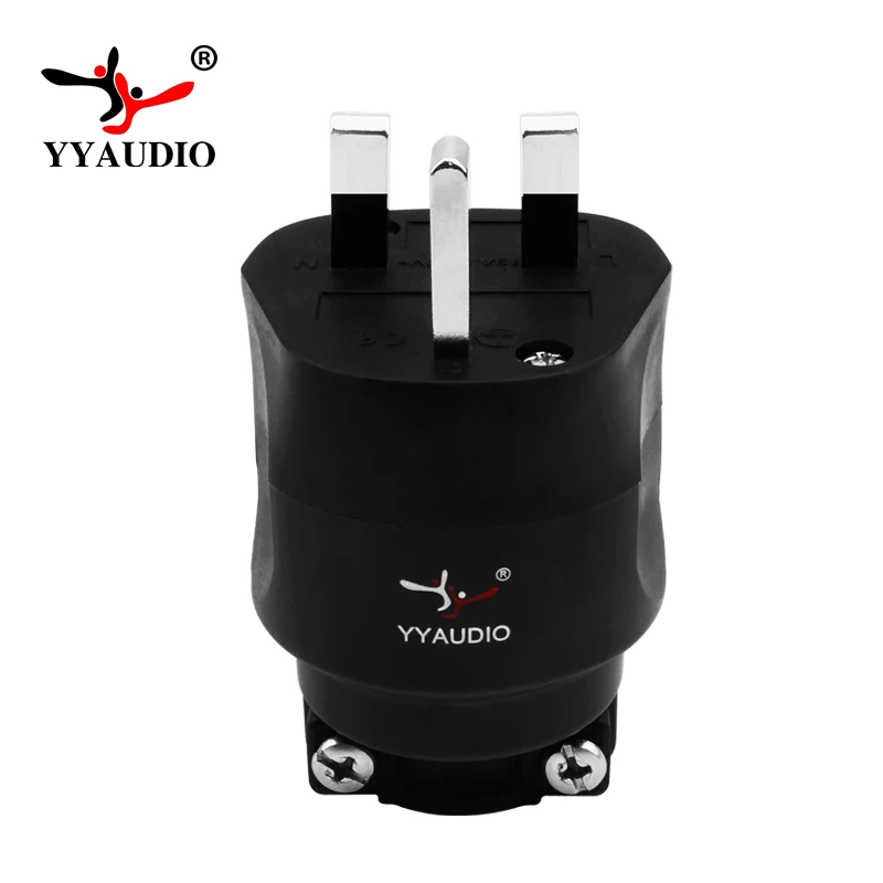 Sistema de Som Plug Áudio Alta Fidelidade Faça Você Mesmo Acústico Oi-end ac Power Plugue Elétrico 3 Pinos Reino Unido Britânico Fusível Conector Adaptador 1pcs uk - Image 2