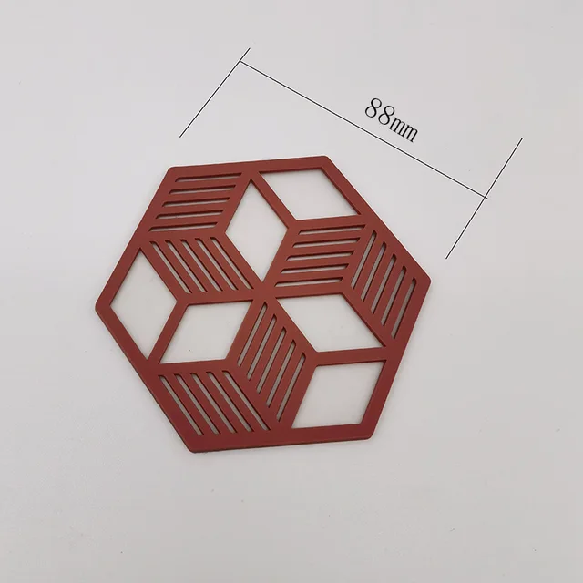 Japanese Style Cherry Blossom Insulation Table Mat Silicone Table Mat Girl Heart Cute Non-slip Bowl Mat Tea Coaster Place Mat bown