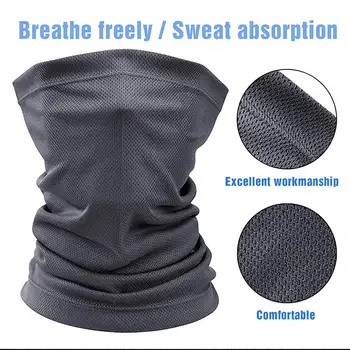 

6Pcs/set Multi-function Cycling Scarf Outdoor Sport Cycling Sun Protection UV Protection Bandana Face Mask Headband Scarf Hat