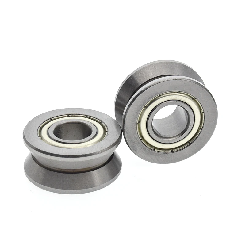 Description Picture 4 of item4pcs LV202-41 ZZ 15x41x20 mm V groove puller roller ball bearing Traces walking guide rail bearings 15mm * 41mm * 20mm