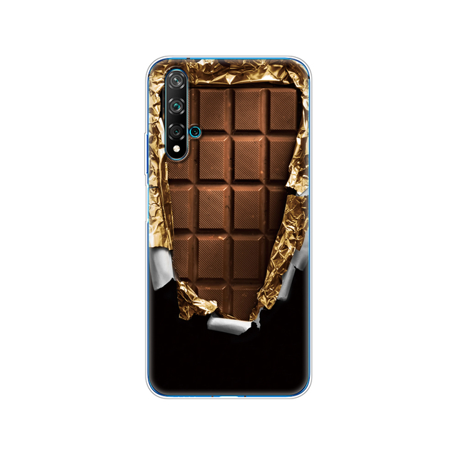 For Huawei Nova 5T Case Soft TPU Back Silicon Phone Cover For Nova5T 5 T YAL-L21 6.26'' Fundas Coque Bumper Skin shockproof