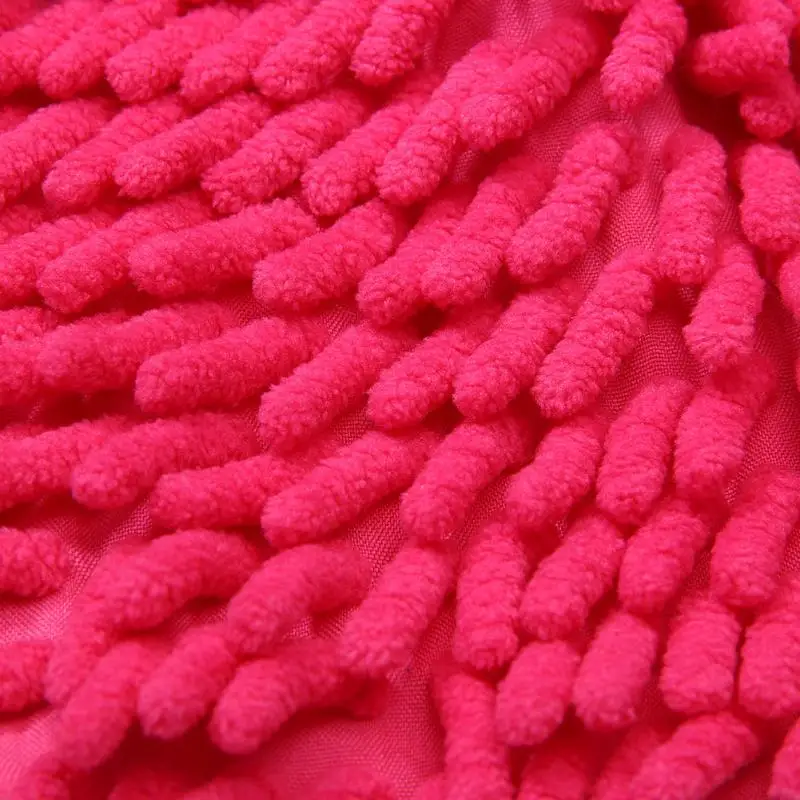 Двусторонняя Actinozoan перчатки для чистки автомобиля для синели(случайный цвет