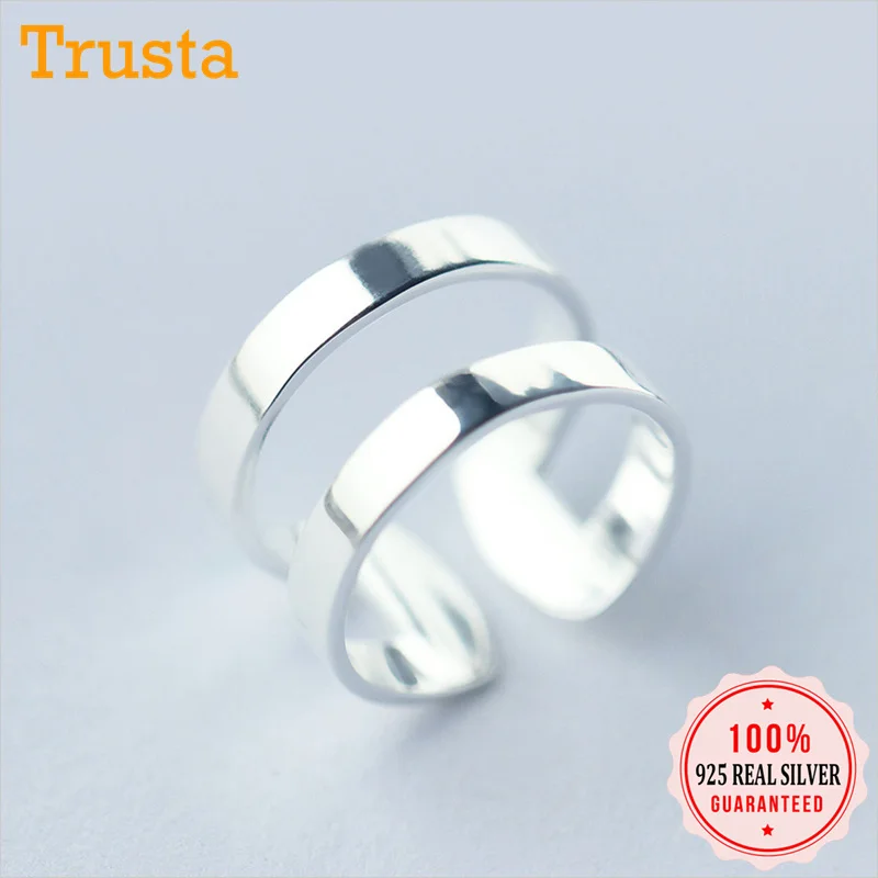 Trustdavis 100% Стерлинговое Серебро 925 пробы модные ювелирные изделия двухслойная