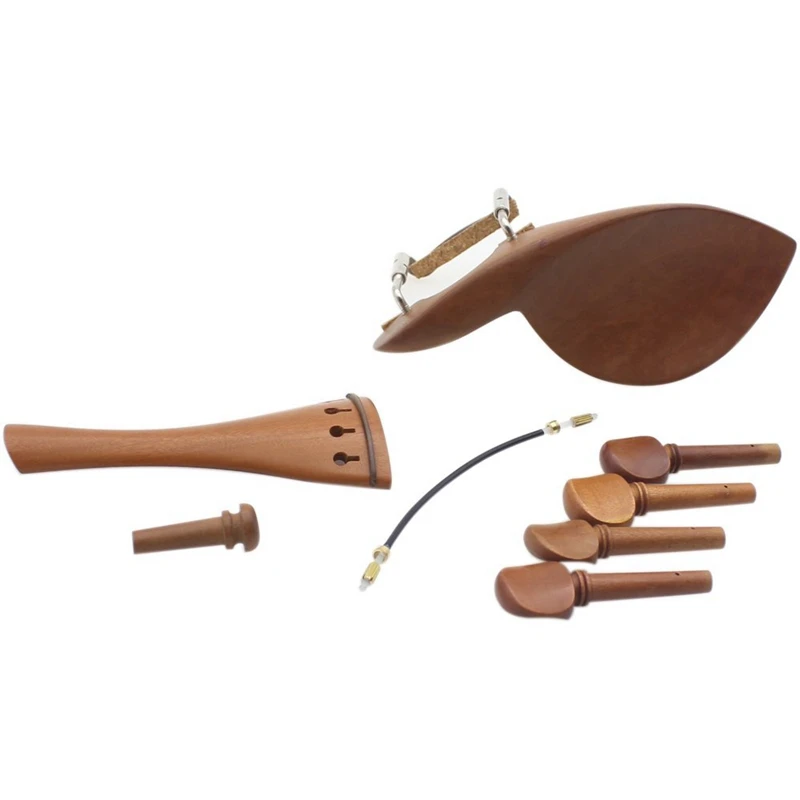1 набор деталей для скрипки Violin-Bridge-5Pc-4/4 части для скрипки с кленовым мостом и 1 набор 4/4 для скрипки подбородок шинрест для дерева с тюнингом