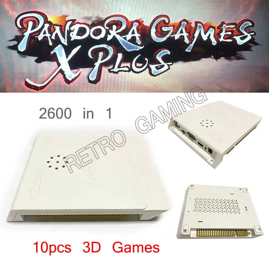 Pandora мульти игра 1660 в 1/1299 в 1/999 в 1 аркадная Jamma печатная плата CRT CGA VGA для видео игровой машины с монетоприемником - Цвет: 2600 in 1
