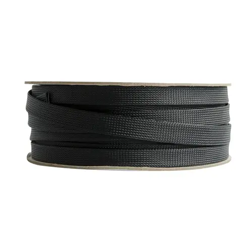 Dropship 1/5/10/50/M Black Insulated Braid Sleeving 4/6/8/10/12/14/20/25mm Tight PET Wire Cable Gland Protection Cable Sleeve - Image 4