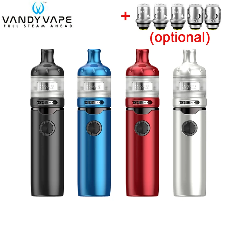 Original Vandy Vape Berserker S Kit 2ml With 1100mah Battery fit 0.7ohm Mesh coil E Cigarette vandyvape BSKRS vape pen | Электроника