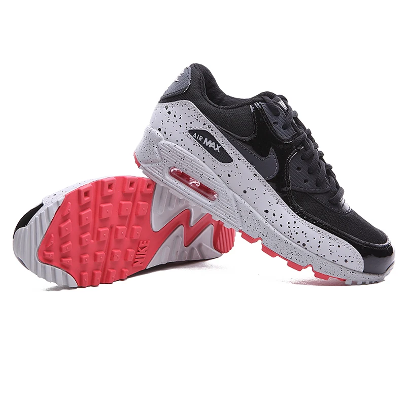 Аутентичные мужские кроссовки для бега Nike AIR MAX 90, дышащий светильник, удобные уличные кроссовки на шнуровке, Классическая Дизайнерская обувь 325213